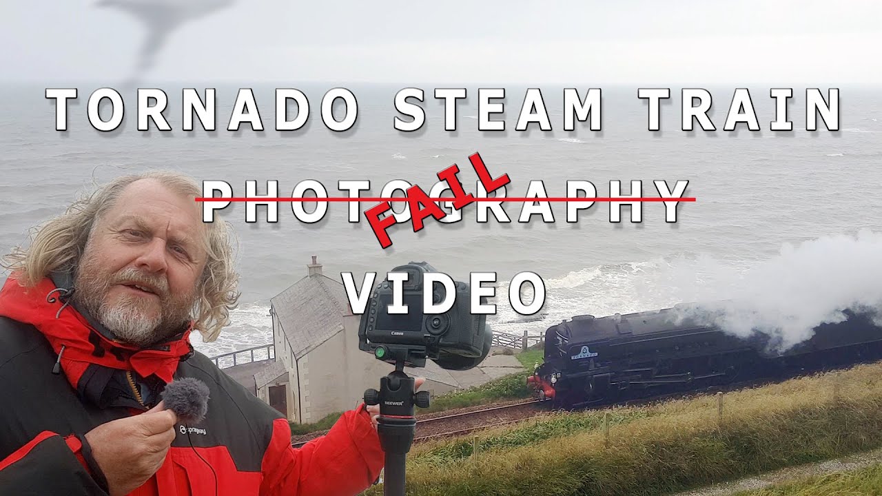 Stormy Day Steam Train Fail – Canon 5D & 24-105mm Lens at Nethertown | LNER 60163 Tornado