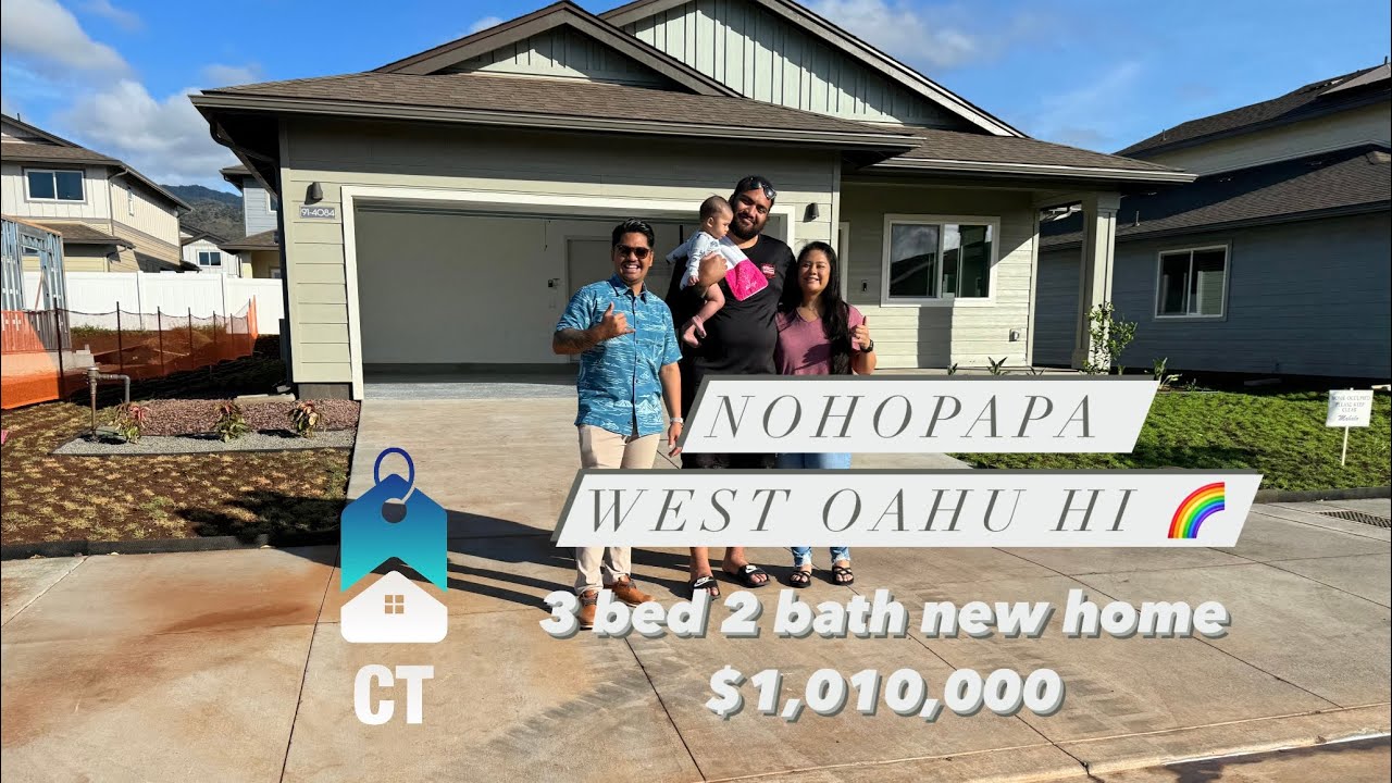 NohoPapa new homes in west Oahu Hawaii