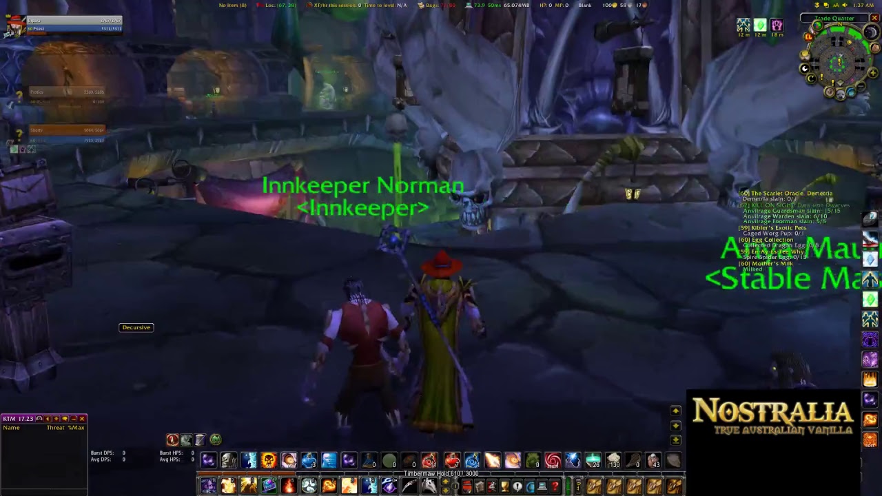 Vanilla WoW -  Nostralia.org - Dungeons!