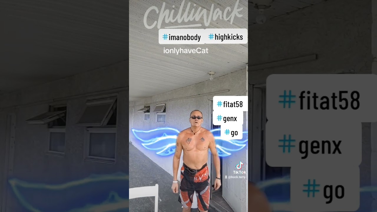 High kicks at 58 years old Canadian man fitness motivation music 