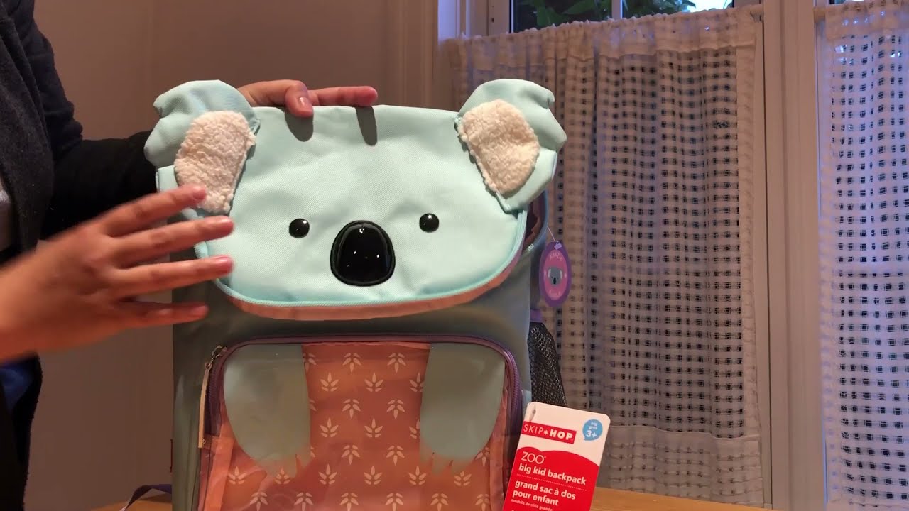 Skip Hop Review New Zoo Big Kid Backpack (Koala) & Mini Backpack (Owl)