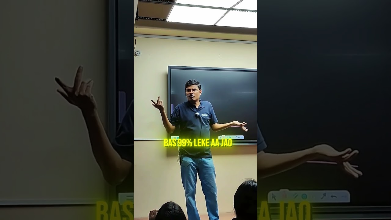 Urgent Message for all JEE Aspirants 🙏🏻ft Sarans Sir  | JEE 2027 