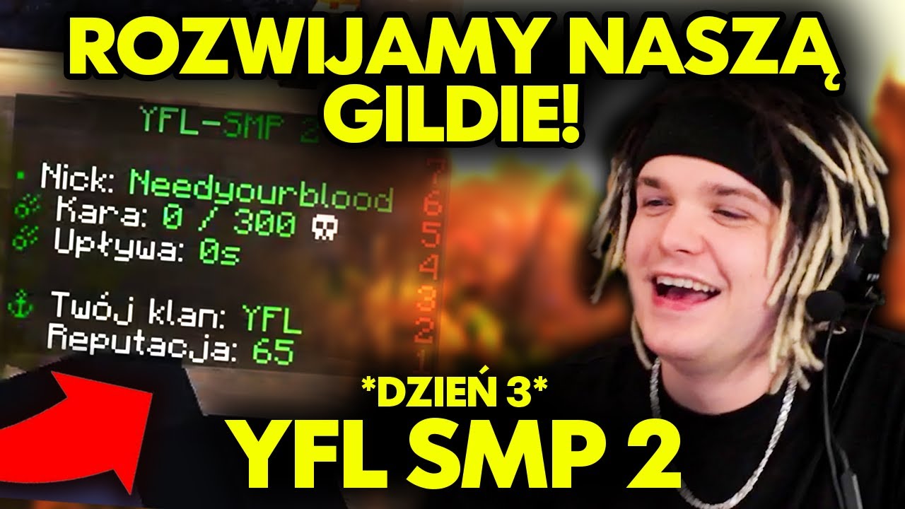 ROZWIJAMY NASZĄ GILDIE! TRZECI DZIEŃ YFL SMP 2! #3