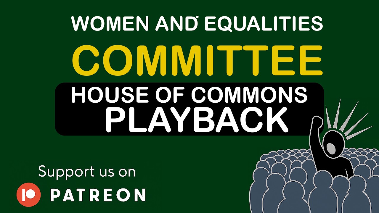 Oral questions: Women and Equalities - House of Commons - 30/01/2026
