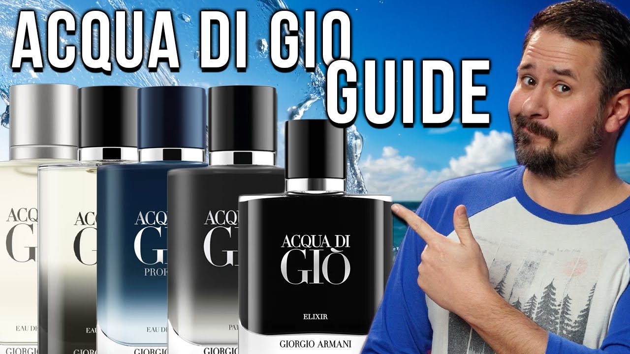 All Acqua di Gio Fragrances You Can Buy RANKED From Best To Worst