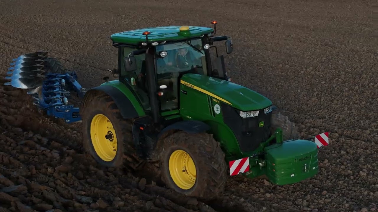 ORKA 2024 john deere 7r230 & case maxxum 115 (ZA DUŻE PŁUGI ZA SŁABE SILNIKI ZA CIĘŻKA GLEBA)