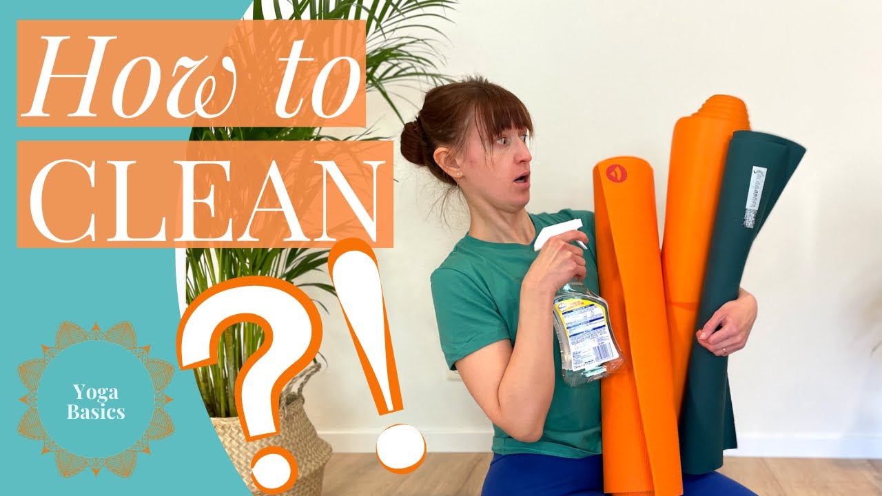 How to CLEAN different YOGA MATS? | PVC, Natural Rubber and PU top with Natural Rubber yoga mats.