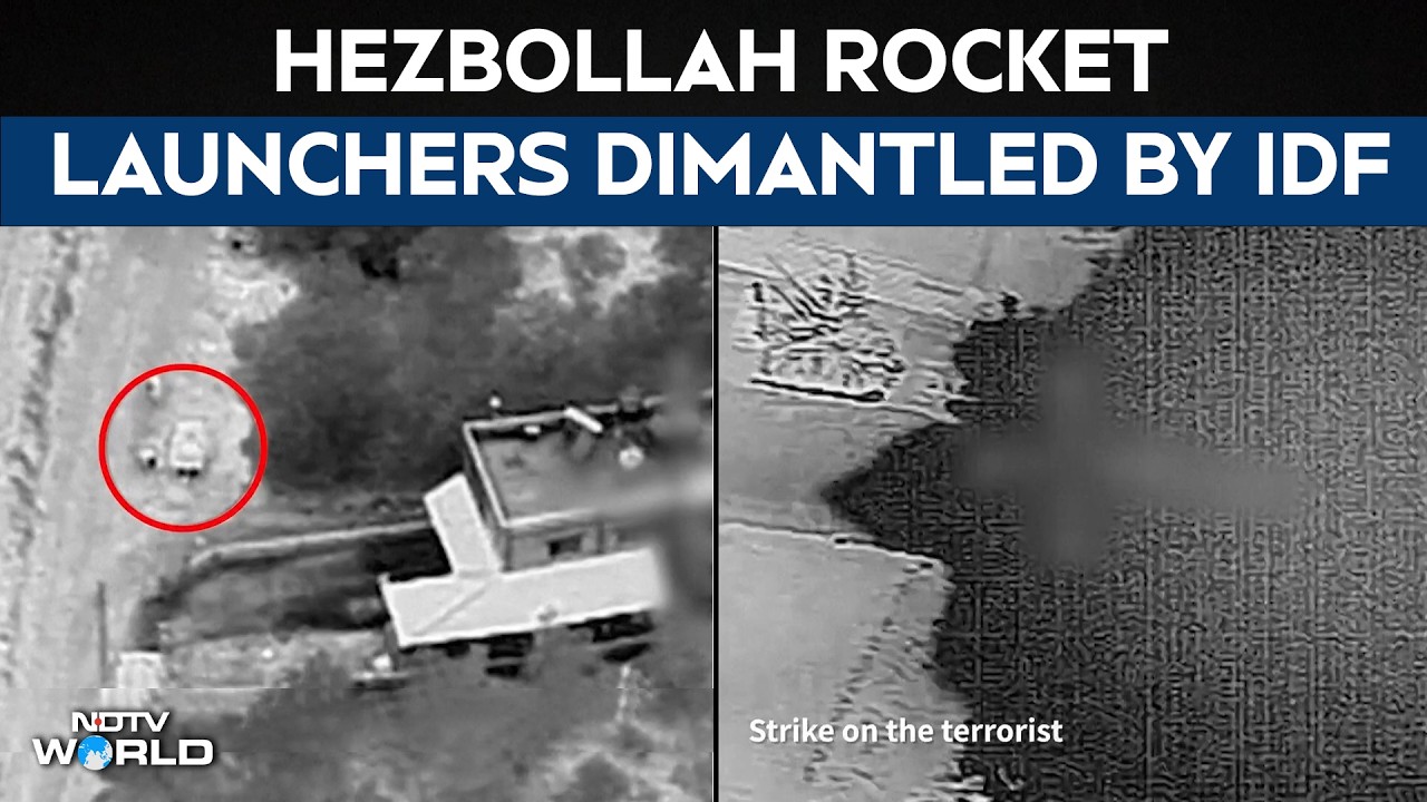 Israeli Military Releases Video Of Hezbollah Rocket Launchers Being Dismantled In Lebanon