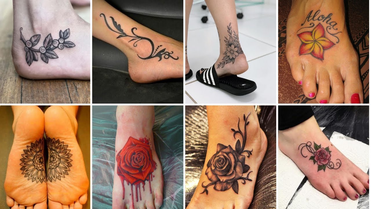 40+ Lovely Foot Tattoo Designs For Girls 2025| Latest Foot Tattoos For Ladies | PART - 2