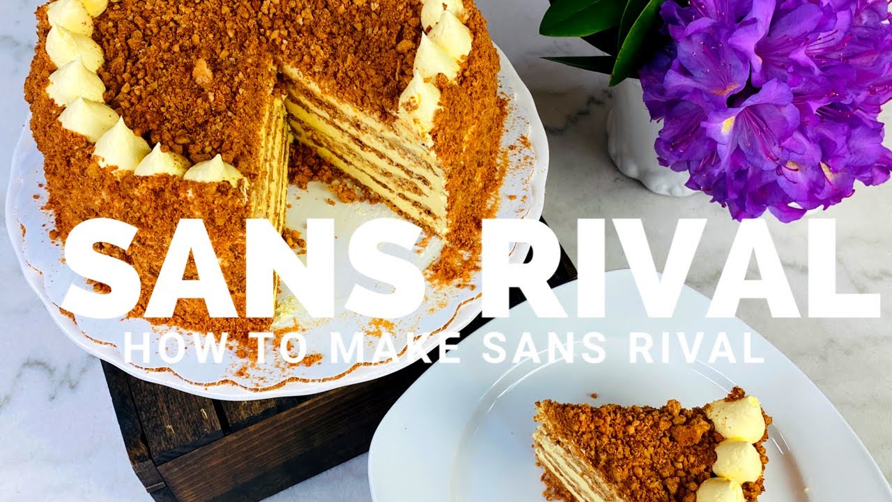 SANS RIVAL ( How to Make Sans Rival Cake) Sans Rival Recipe