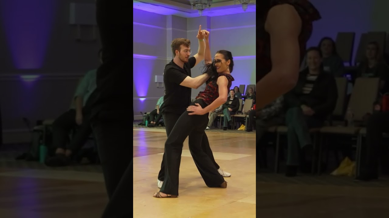 Can&rsquo;t believe we literally just met 😅 #westcoastswing #dance #competition #improv #randomsong