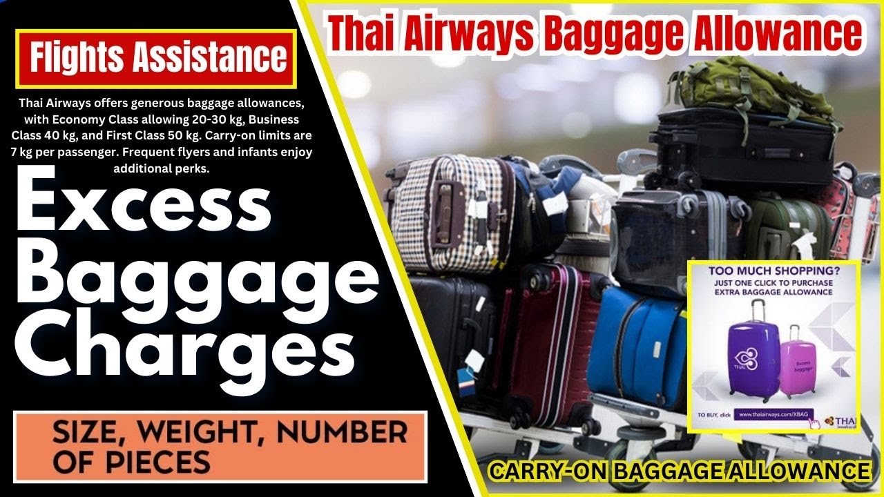 Нормы провоза багажа Thai Airways | Как измерить габариты багажа для авиакомпаний