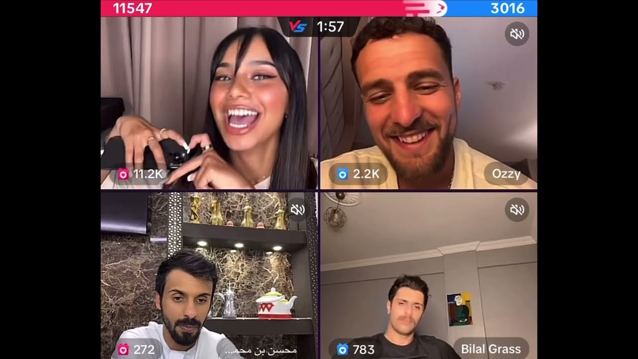 Ozzy is live with Basmala, Bilal and Muhsin / 