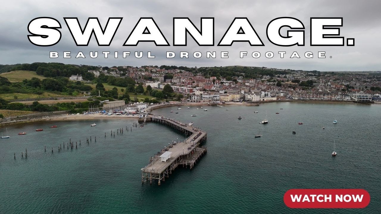 Swanage Dorset | Stunning Coastal Drone Footage 4K | DJI Mini 4 Pro