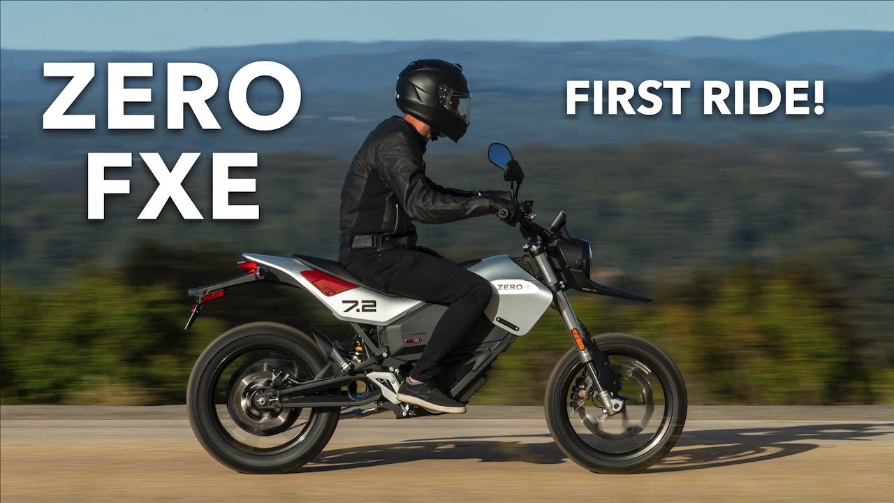 2022 Zero Motorcycles FXE First Ride!