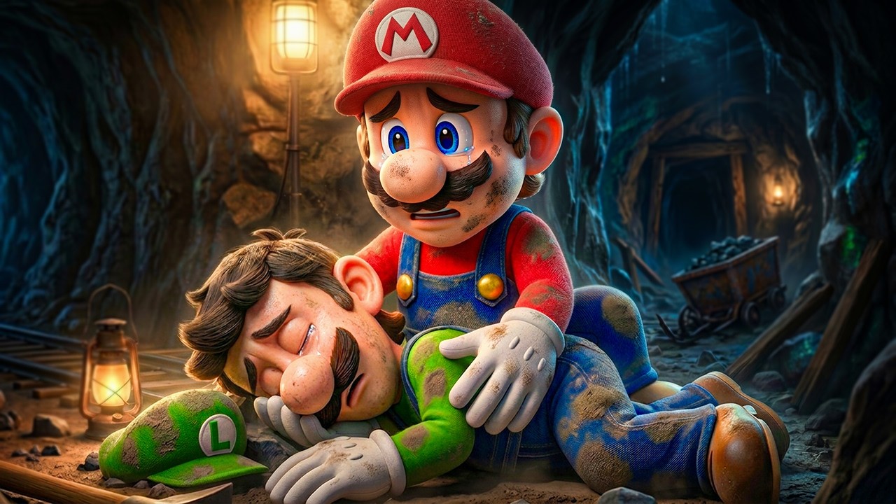 Mario ratuje Luigiego z jaskini tortur Bowsera 😨🔥 Historia z Super Mario Odyssey