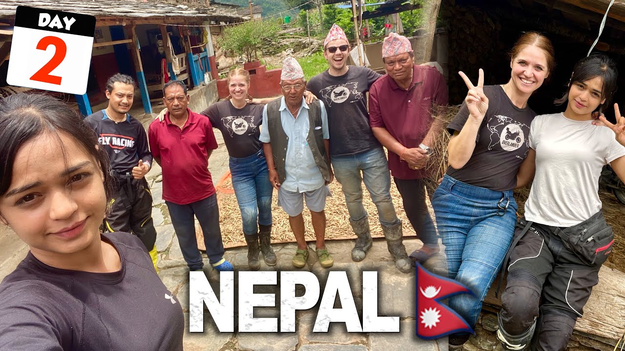 2🇳🇵Local NEPALI Vloggers Invited Us to Their Village 😍 @SURAKSHYA KC OFFICIAL @MRB Vlogs