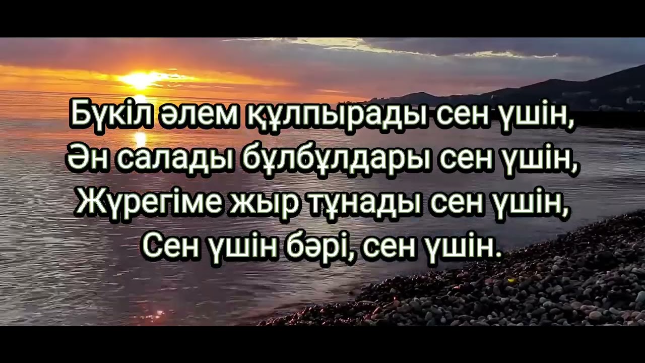 Сен үшін караоке
