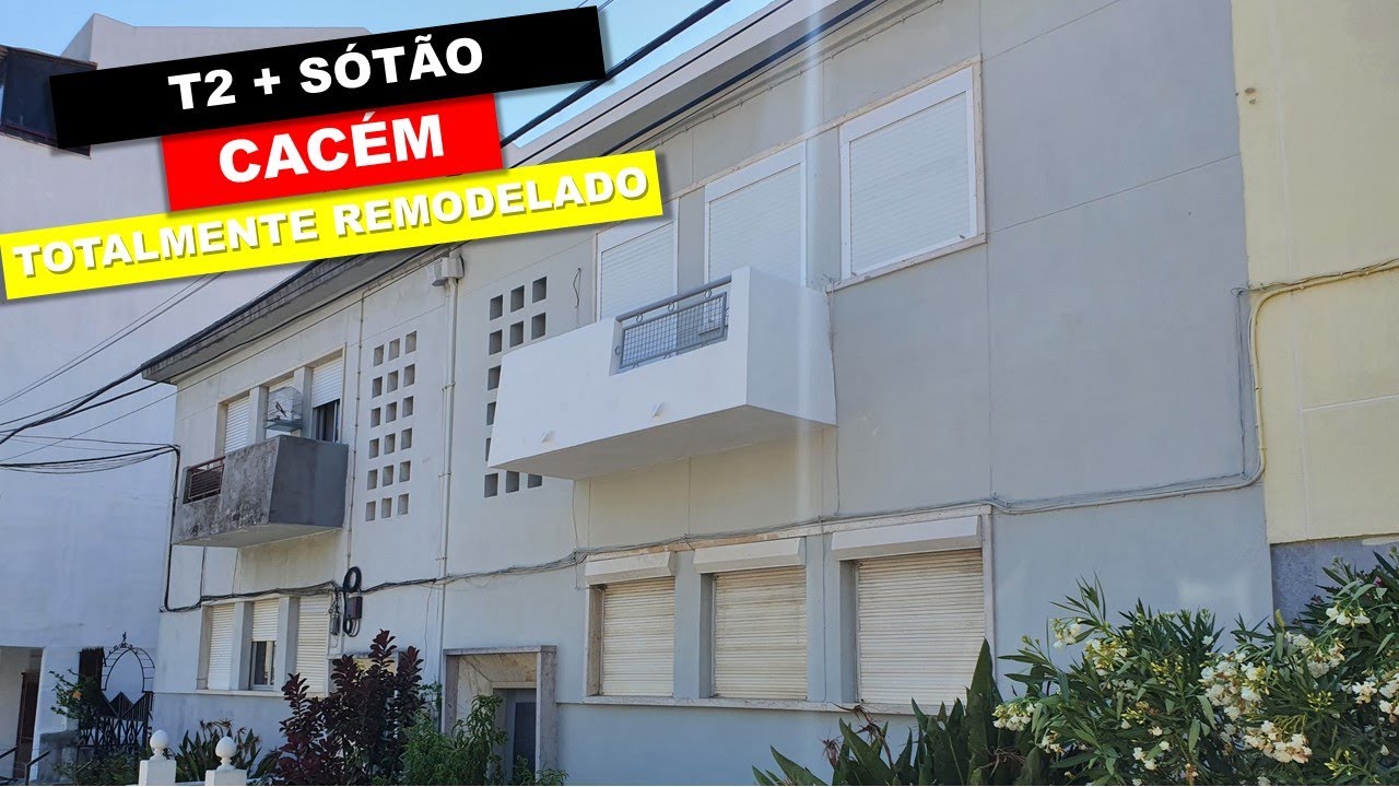 Comprar Casa - T2 + Sótão com 30 m² no Cacém - Sintra. Totalmente Remodelado.