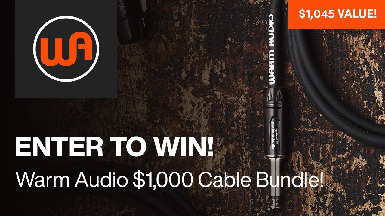 Warm Audio Premier Cables Contest at Front End Audio