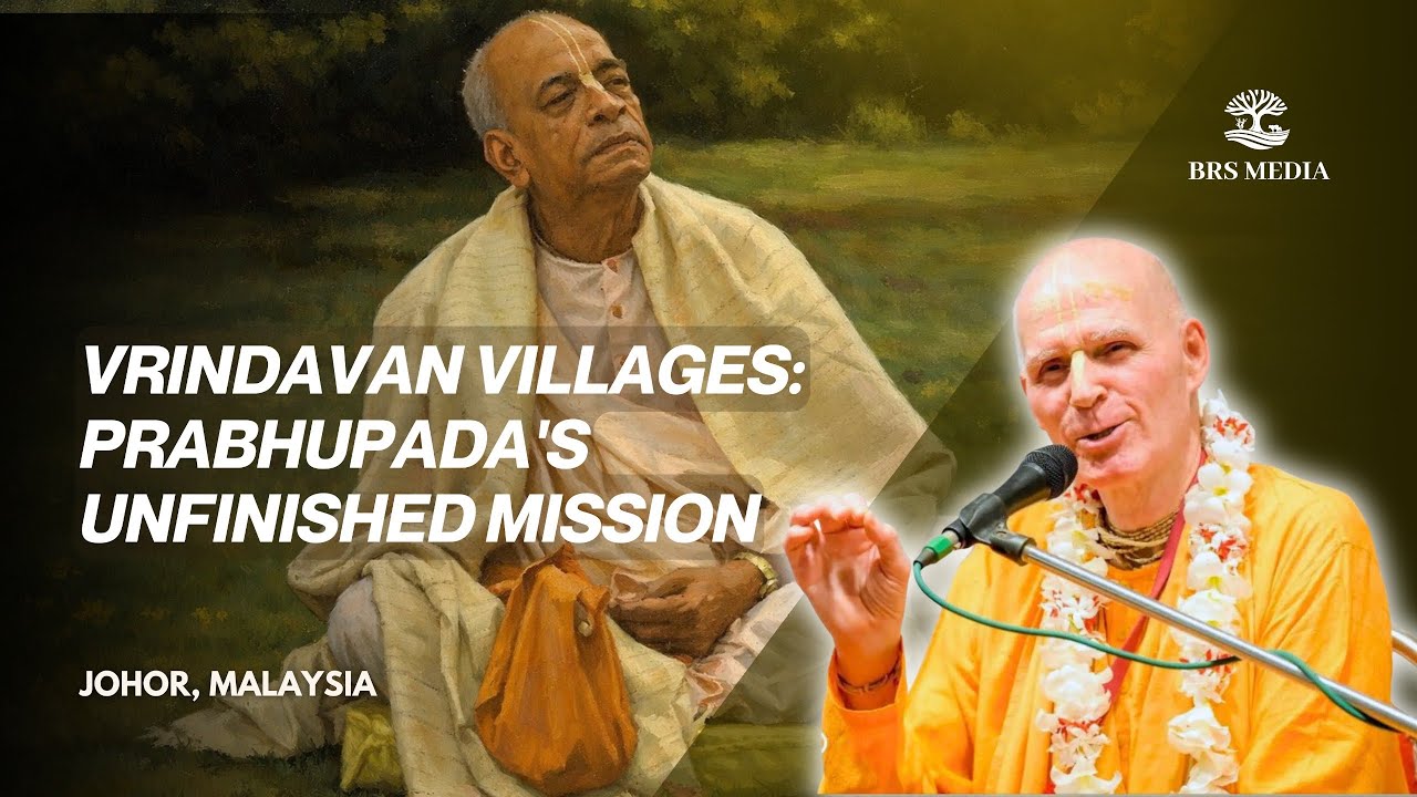 Why We Need Rural Communities Now | Johor , Malaysia | Bhakti Raghava Swami