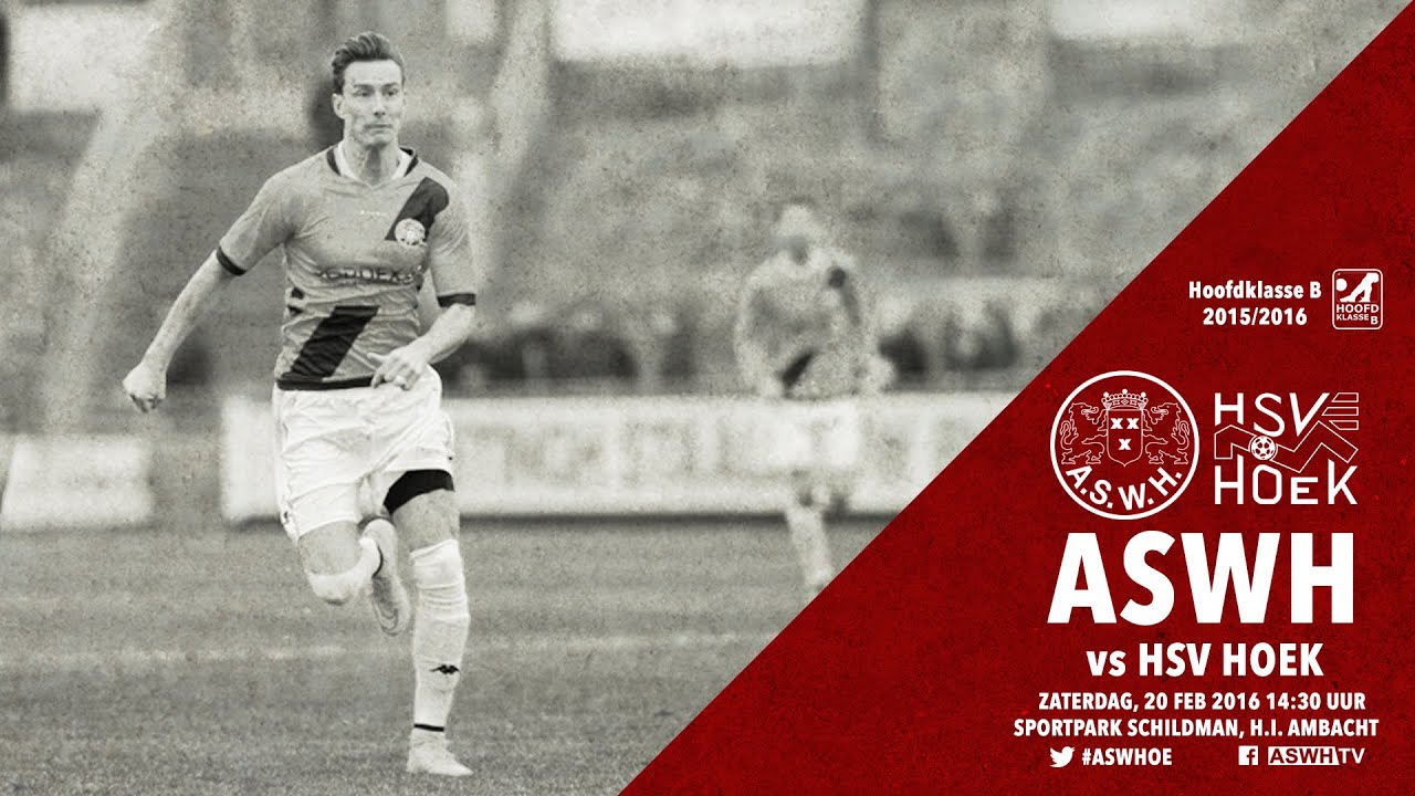Samenvatting ASWH - HSV Hoek 1-0 (20-02-2016)