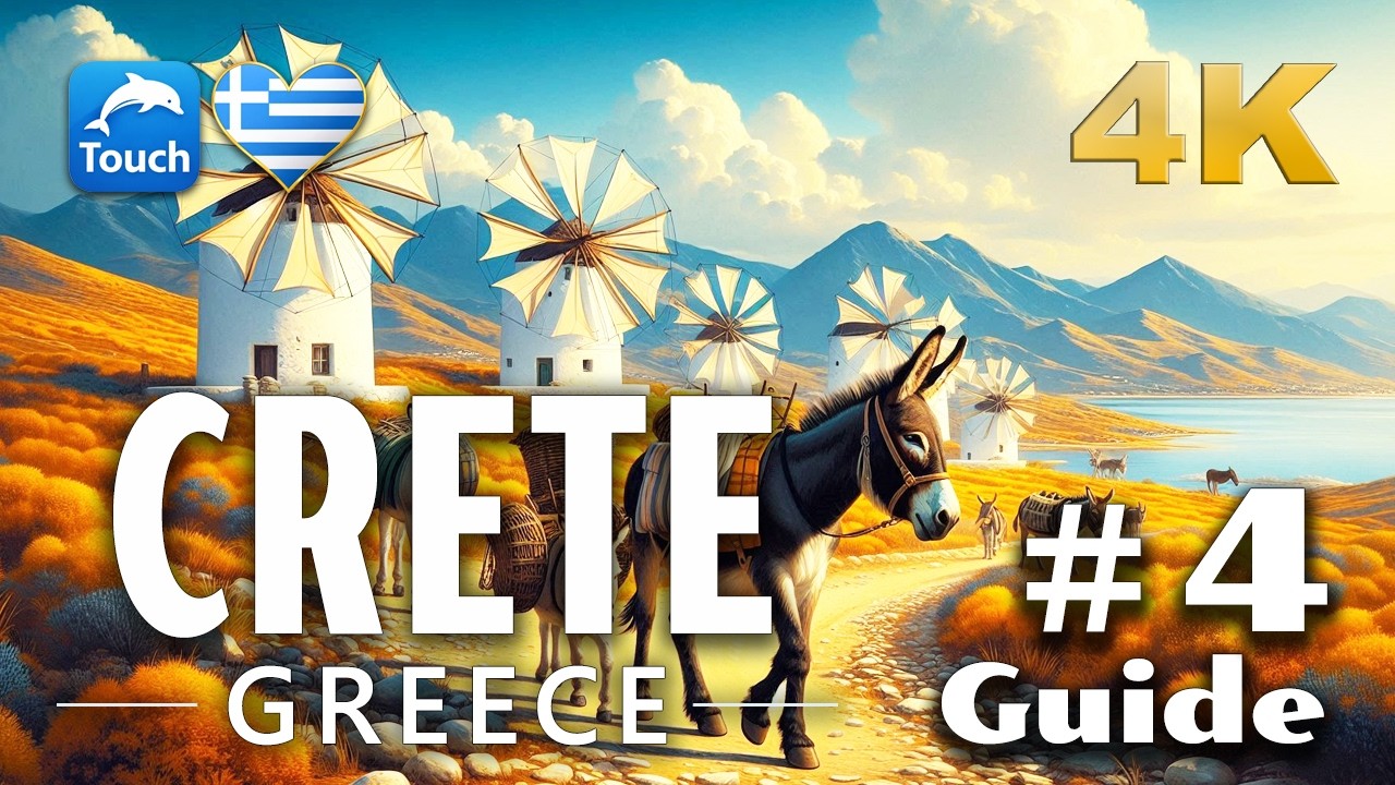 CRETE Guide, Greece 4K - Part 4: Lassithi, Chersonissos, Agios Nikolaos ► #touchgreece INEX