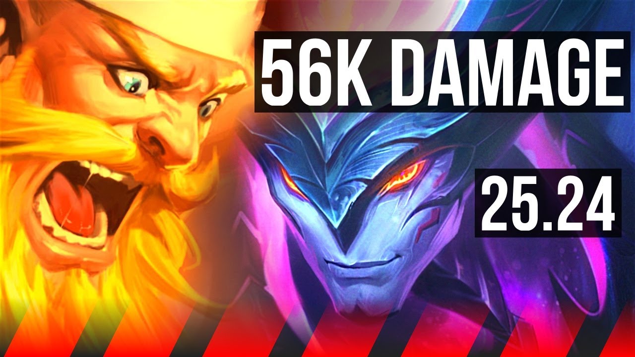 OLAF vs AATROX (TOP) | 56K damage | NA Master | 25.24