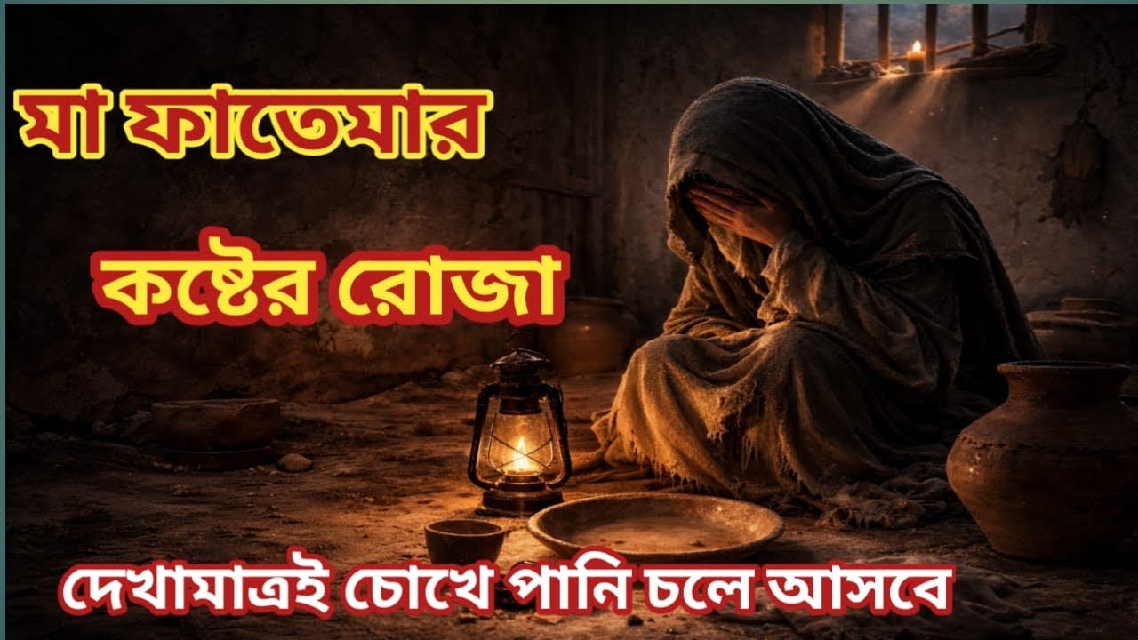 মা ফাতেমার  অনাহারে রোজা রাখার করুণ কাহিনি | ফাতেমার কষ্টের রোজা | ইসলামিক ইতিহাস Bangla