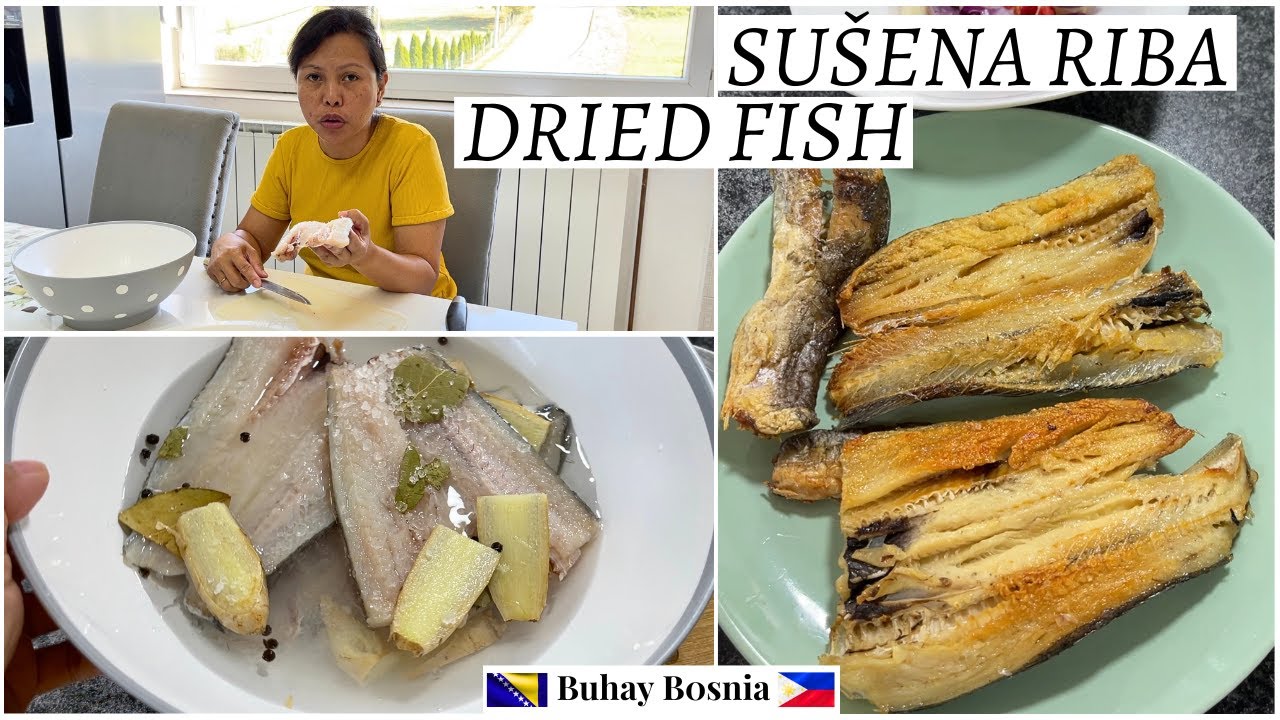 Napravimo sušenu ribu | Let's make dried fish | Daing, tuyo, bulad