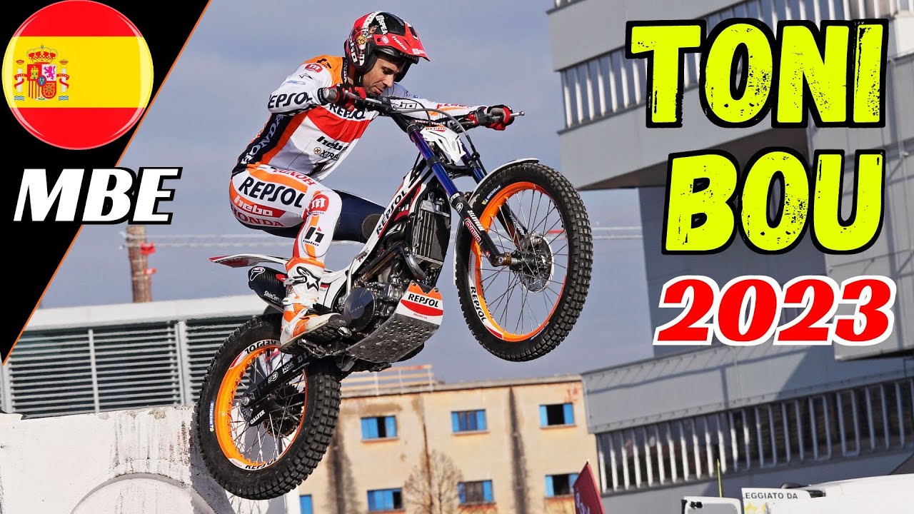 Toni Bou Outdoor Trial Show at 2023 Motor Bike Expo 2023 - Verona, Italy - Spectacular Tricks!