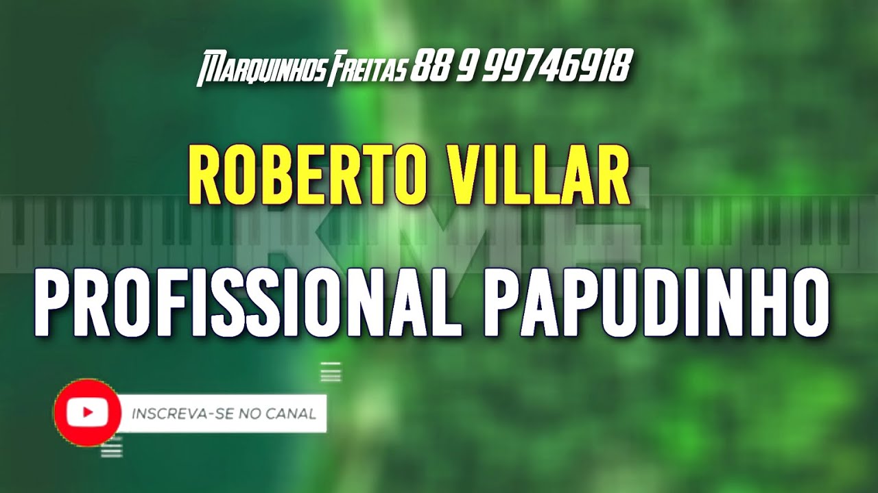 Roberto Villar Profissional papudinho karaokê