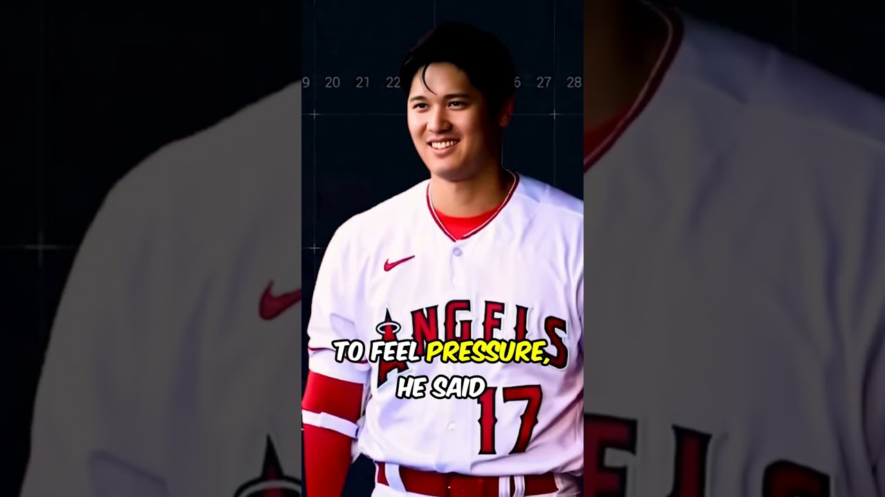 MLB STAR MINDSET 🧠 OHTANI&rsquo;S PRESSURE SECRET! #baseball #shorts