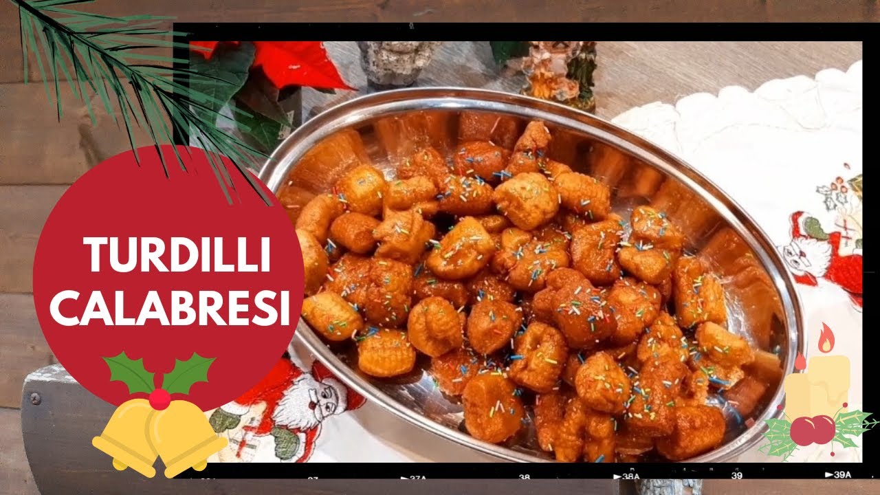 Turdilli o Crustoli Calabresi - Ricetta Antica