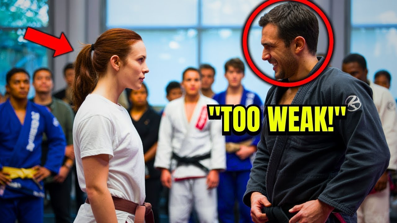 They Laughed at a Simple Woman in Jiu-Jitsu Class — Until the Black Belt Quit in 14 Seconds