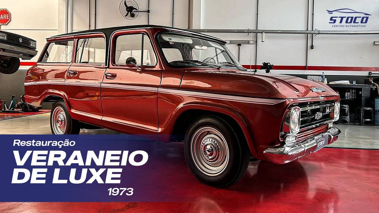Projeto  Restauração - Veraneio De luxe 1973 Restaurado por Sandro Rogério Stoco