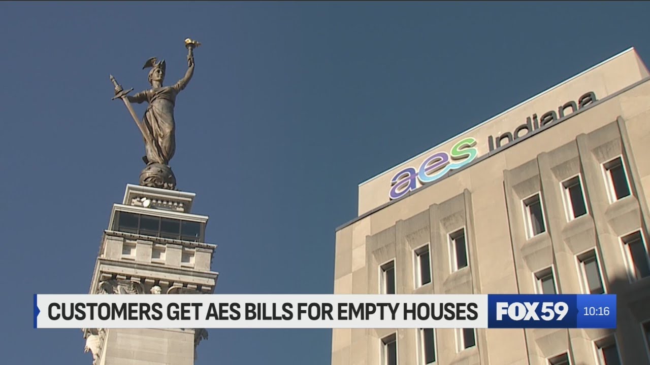 Indianapolis family 'frustrated' by $700+ AES bills for vacant home