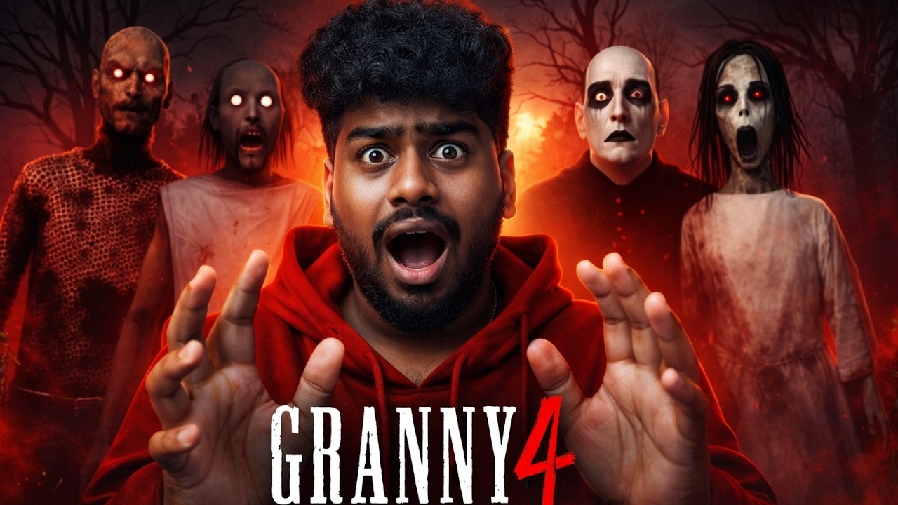 Granny 4 The Rebellion - New Basement Escape Full Gameplay in tamil |vp king gaming
