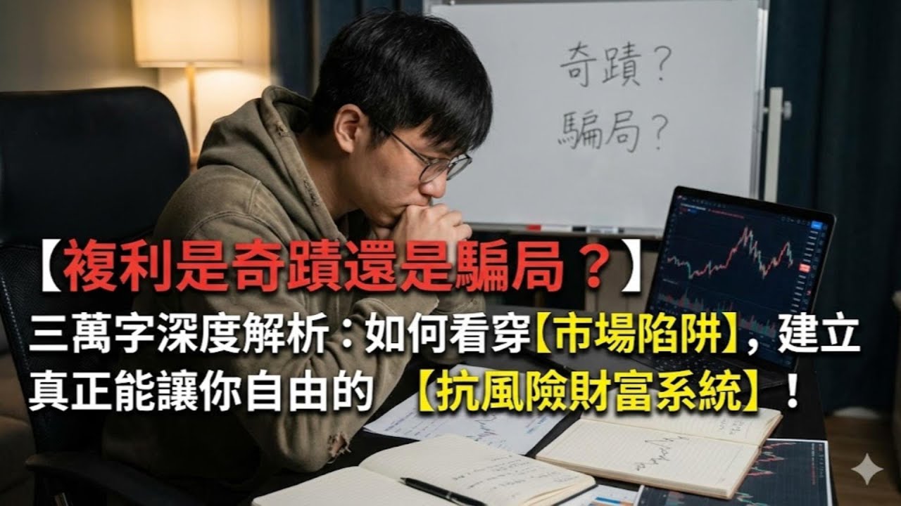 複利是奇蹟還是騙局？三萬字深度解析：如何看穿市場陷阱，建立真正能讓你自由的抗風險財富系統！
