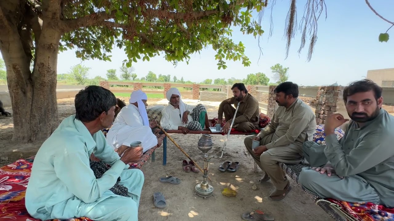 Anjum Saroya Di Baithak Ty Dildar Numberdar Pakhibas Ty Shahadat Ali pehla Master Degree Pakhibas