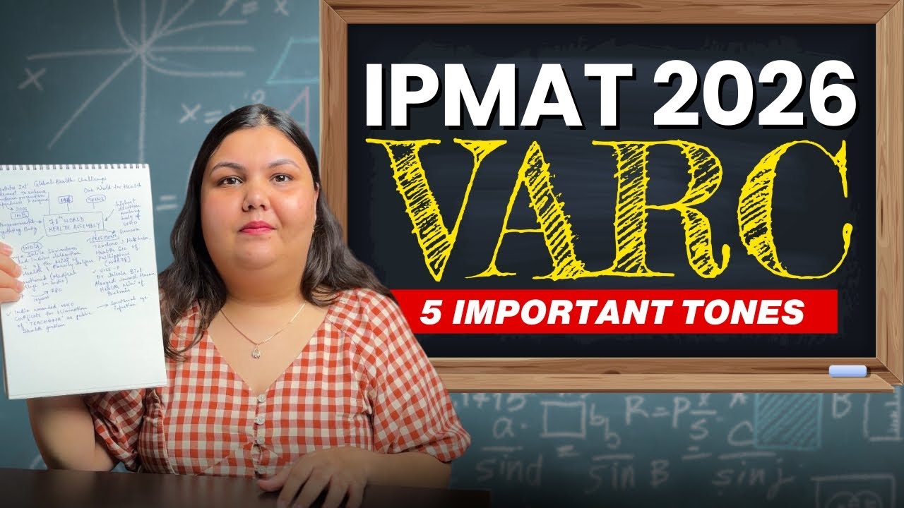 IPMAT 2025: These 5 English Tones Can Boost Your RC Score 🎯 | VARC Guide