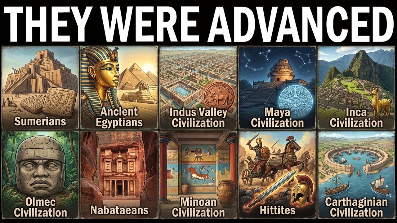 10 Ancient Civilizations with Technology So Advanced NO ONE Can Explain