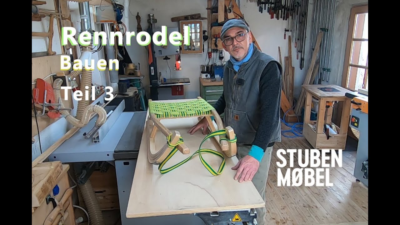Rennrodel Bauen Teil3