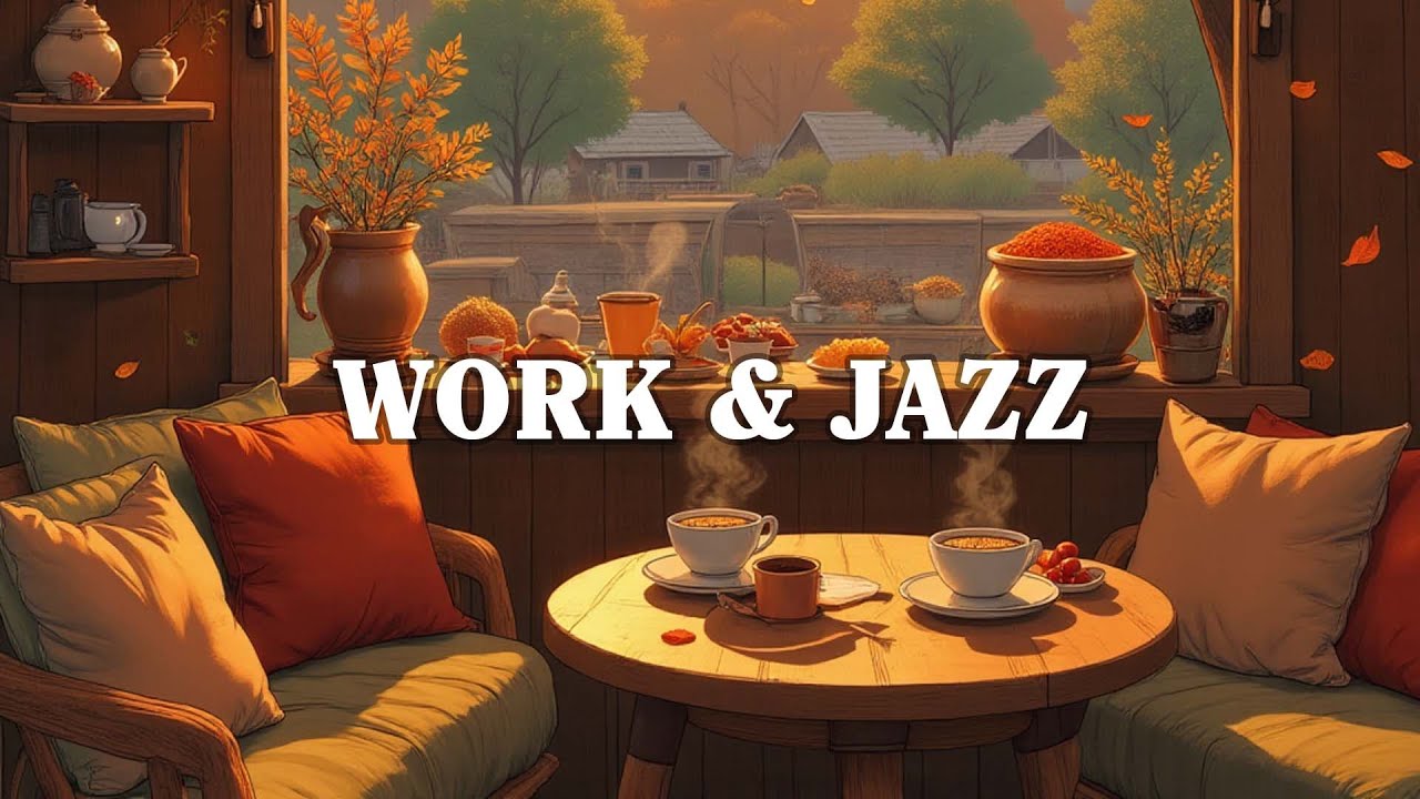 Work Jazz for Productivity and Relaxation 🌺 Relaxing Smooth Jazz Music for Work, Study, Focus