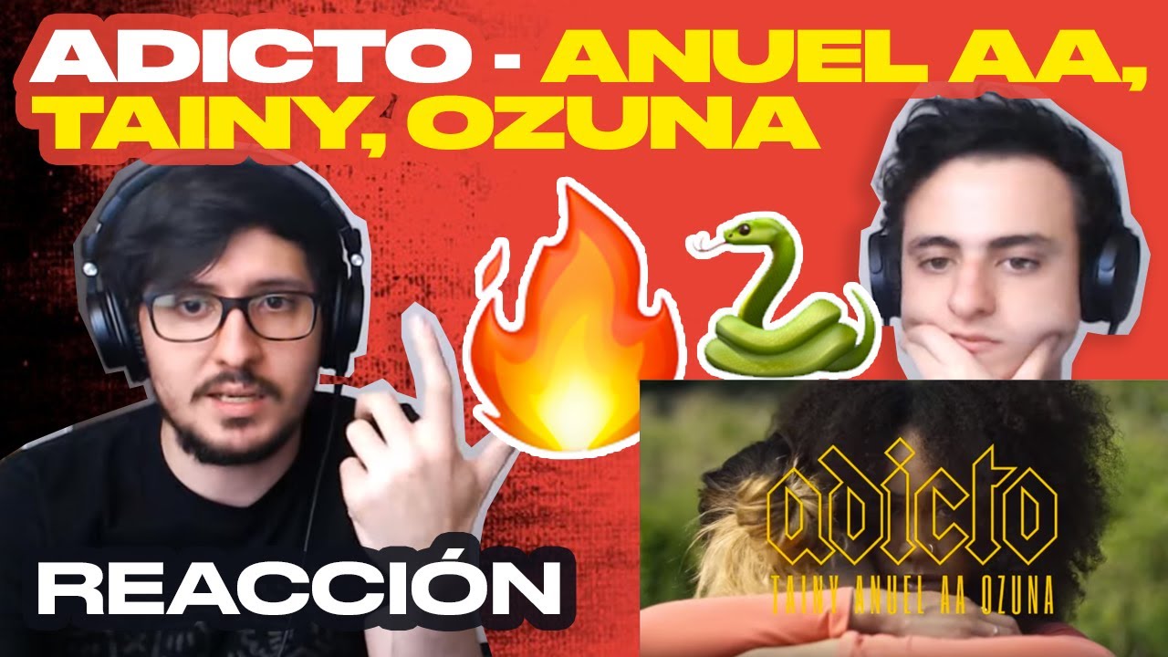 [Reacción] Tainy, Anuel AA, Ozuna - Adicto - ANYMAL LIVE 🔴