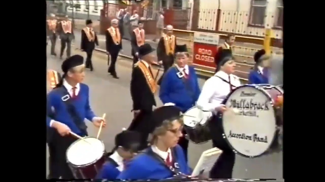 Mullabrack Accordion Band @ Lurgan 12th 1987