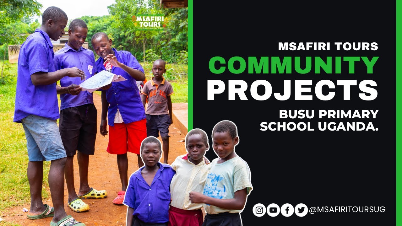 What is it like to volunteer in a school in Uganda