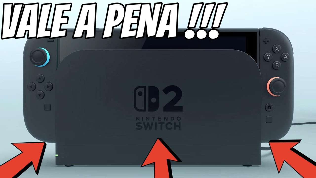 nintendo switch 2, será mesmo que vale a pena!! não sei, veja isso!!