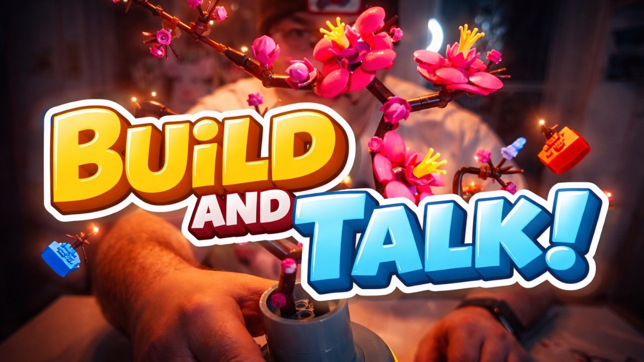 Lego bauen, Gedanken ordnen | Neues Build & Talk Format