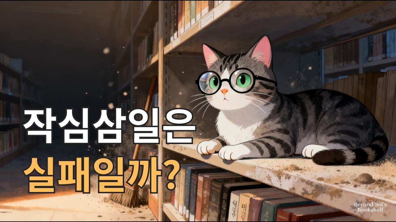 작심삼일이 반복되는 당신은 게으른 게 아닙니다